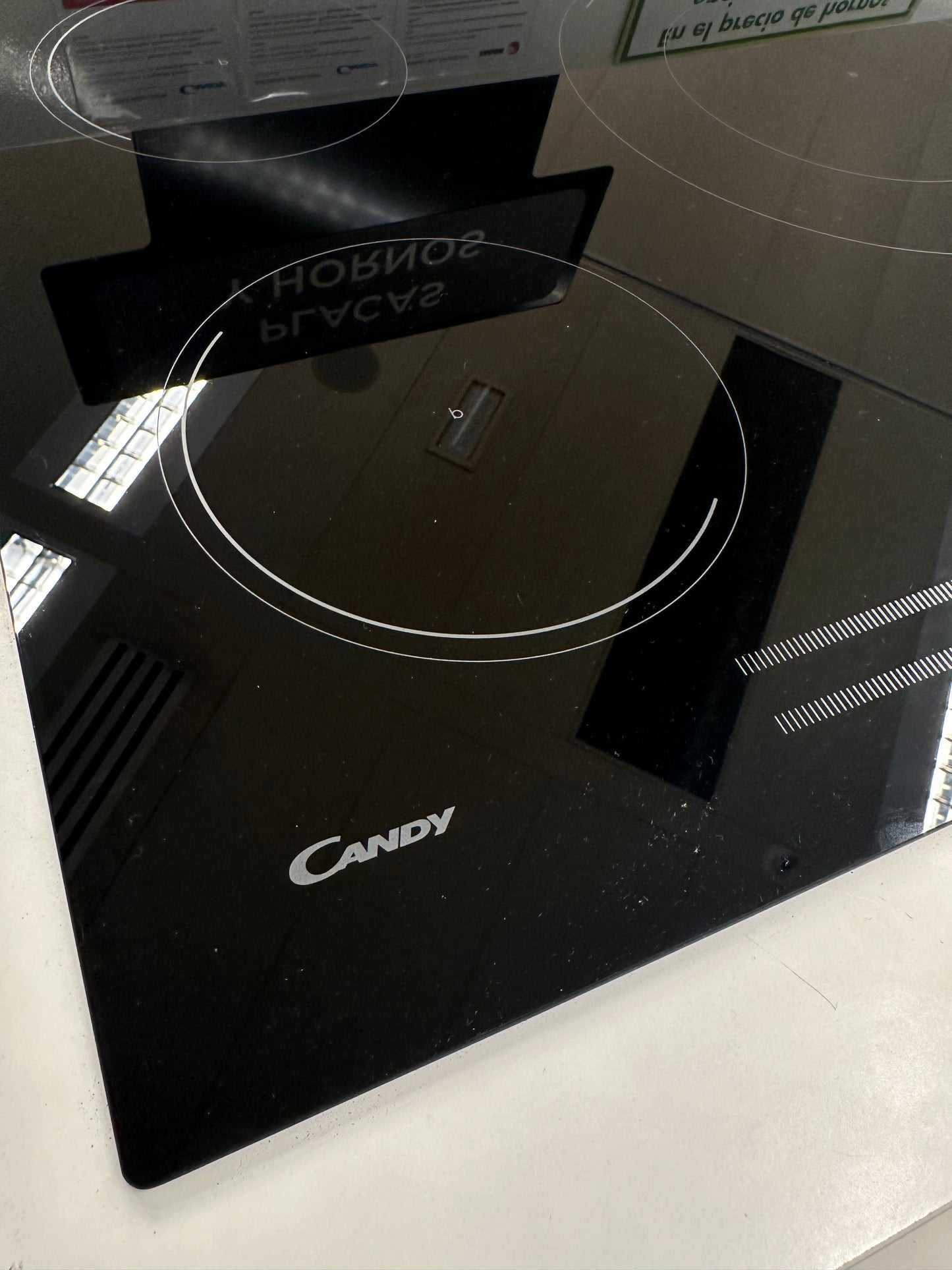 Candy Anafe vitrocerámico 60cm + horno eléctrico 65lts