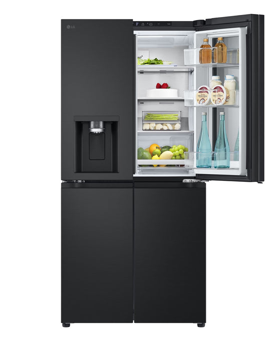 Heladera LG French Door Negra 418 InstaView