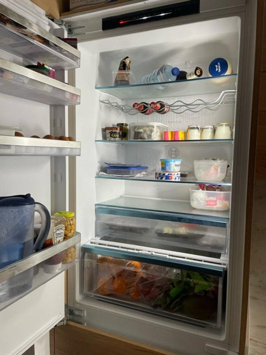 Heladera panelable bosch xxl 383 litros no frost puertas reversibles serie 4 kbn96vfe0