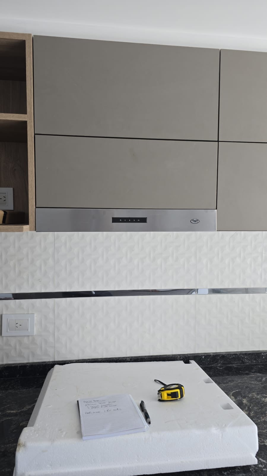 TST extensible purificador extractor de 60 cm para alacena