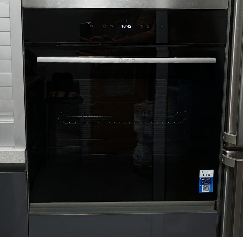 Horno empotrable bosch serie 8 con freidora de aire 71 l negro