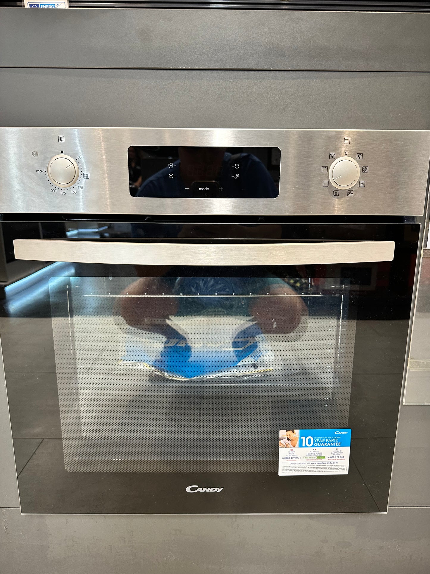 Candy Anafe vitrocerámico 60cm + horno eléctrico 65lts
