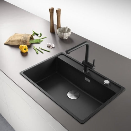 pileta de cocina bacha de cuarzo