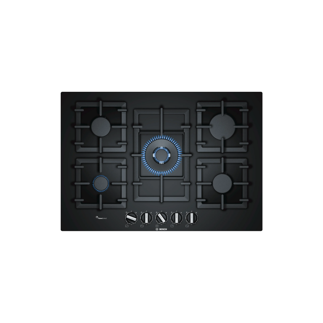 COMBO ANAFE A GAS 75CM SERIE 6 (PPQ7A6B90) + HORNO ELÉCTRICO SERIE 4 (HRA512ES0)