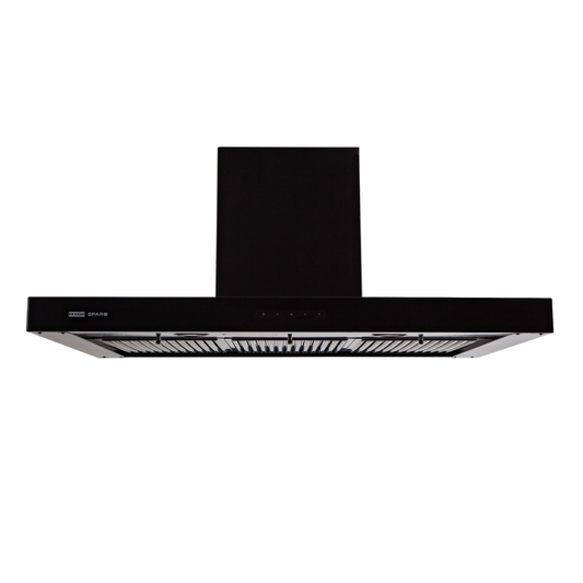 Campana extractora Franke Sitlo PRO negra de 60 cm montada en pared con botonera touch