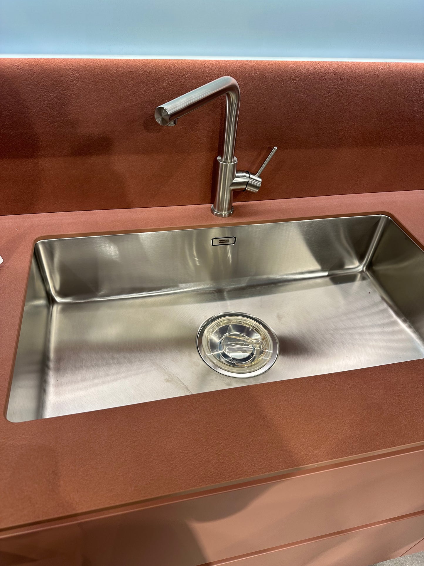 Pileta de cocina de Acero Italiano 110 cm