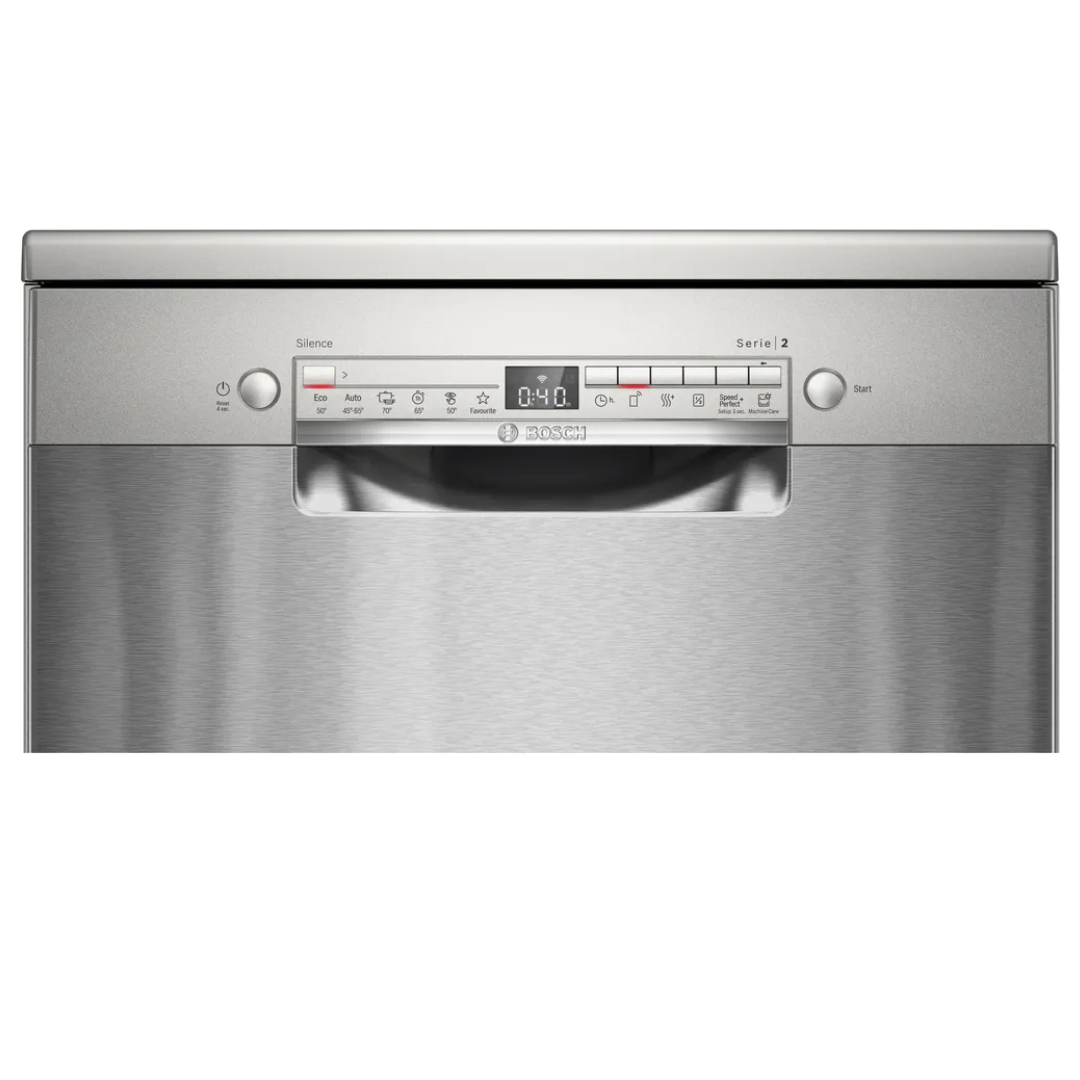 Lavavajillas Bosch 60 cm Libre Instalación SMS2HKI03E – Acero Antihuellas