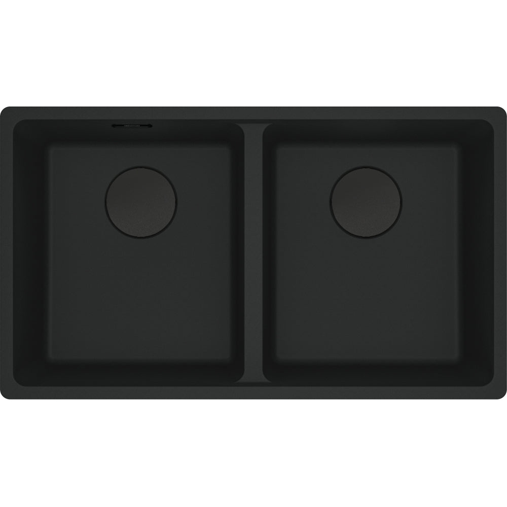 Pileta de Cocina Black Doble Franke Maris MRG 620-35-35 Negro Mate