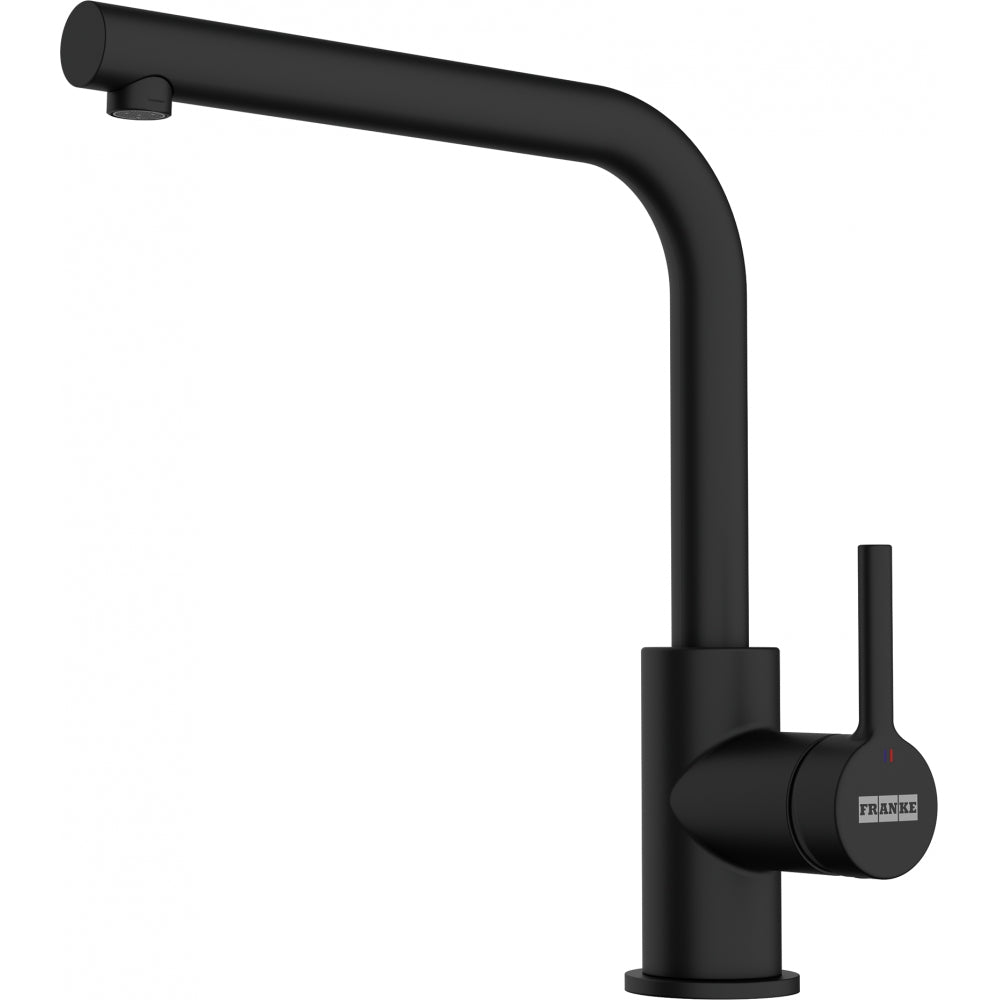 Franke bacha y grifo negro más escurridor rollmat