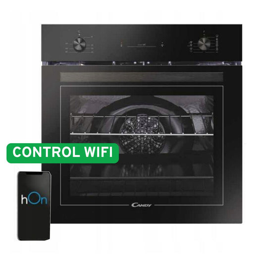 Horno Negro Eléctrico con función Pizza y Cocción Saludable FCT600N 65 Lts