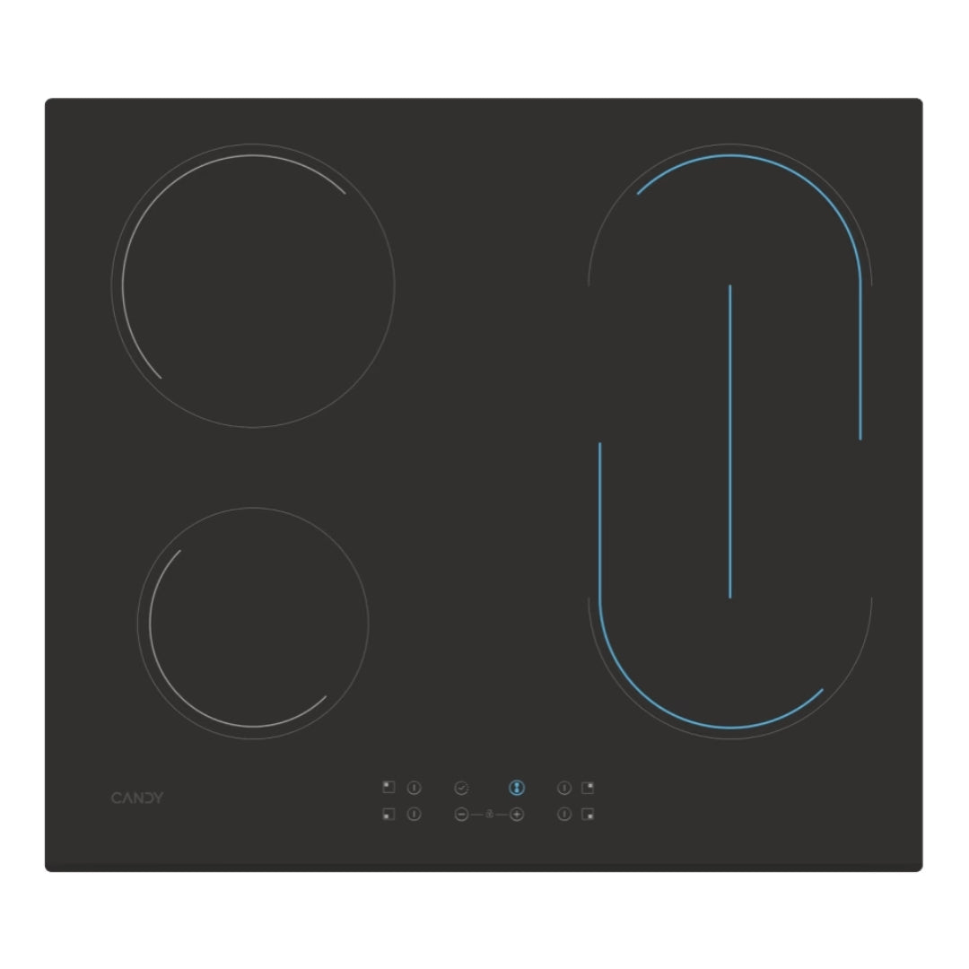 Anafe Vitrocerámico Candy CH64BVT 4 Zonas Control Touch | TodoCocinas