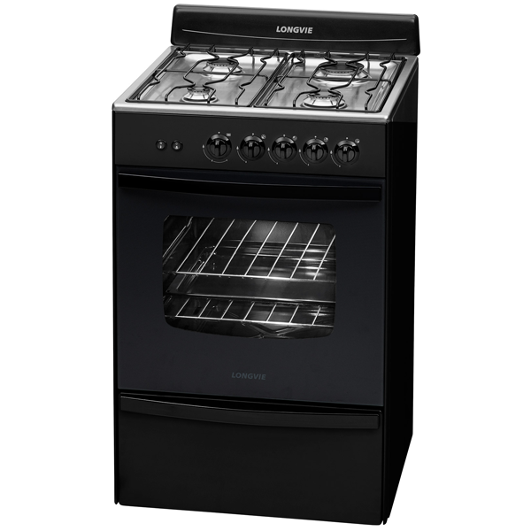 Cocina Longvie Negra 56 cm 12331G