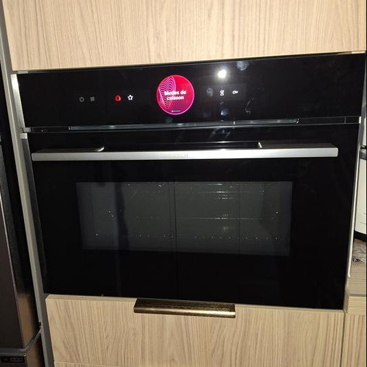 Horno Compacto Bosch CMG7761B1 Serie 8 | Microondas + Horno Pirolítico 45L Wi-Fi 60x45cm Negro