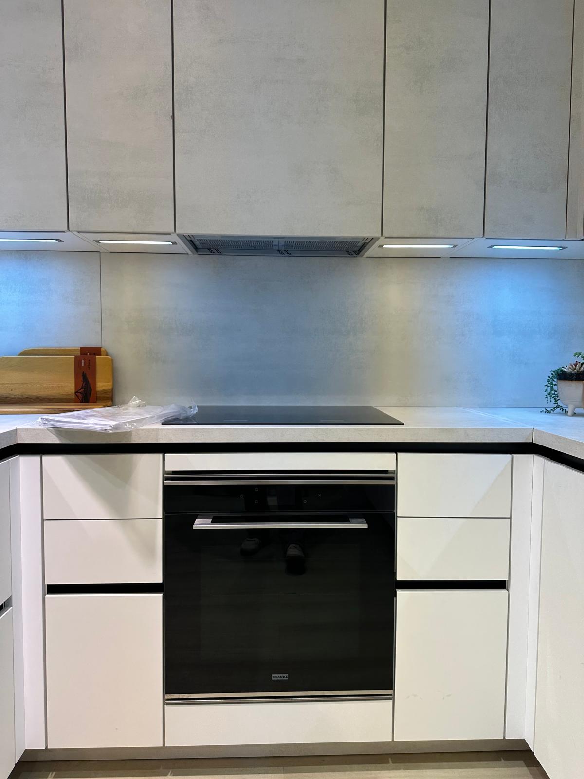 Franke Horno eléctrico autolimpiante Mythos, Anafe Gas + Microondas