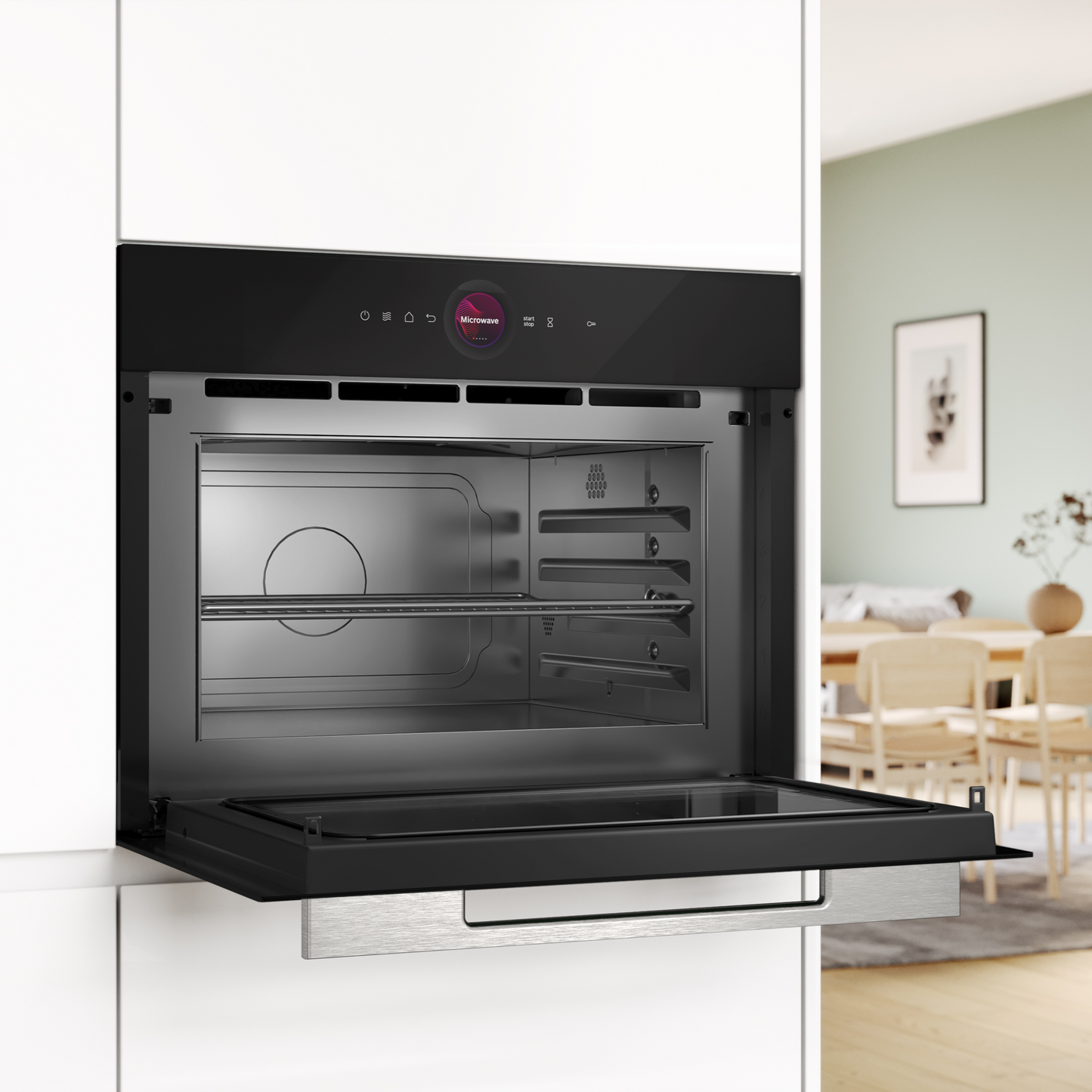 Combo Bosch Serie 8: Horno 71L con Air Fryer + Microondas 36L Empotrable NegroReintentarClaude puede cometer errores. Verifique las respuestas.