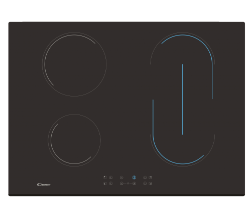 Anafe eléctrico vitrocerámico 70 cm Candy CH74BVT