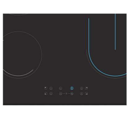 El anafe eléctrico vitrocerámico Candy CH64BVT