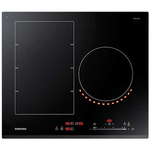 Vitroceramica de inducción Samsung con Virtual Flame Technology NZ63K