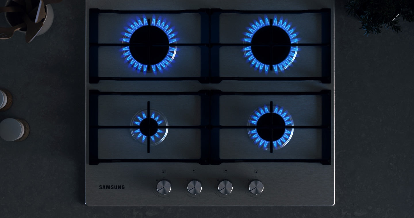 Anafe a Gas 4 hornallas Samsung Modelo NA64H