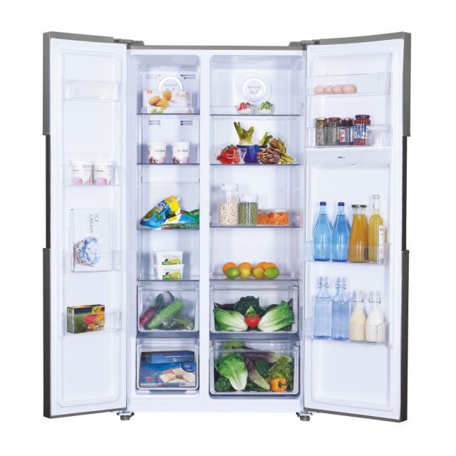 HELADERA NO FROST INVERTER CANDY SIDE BY SIDE 518L SMART