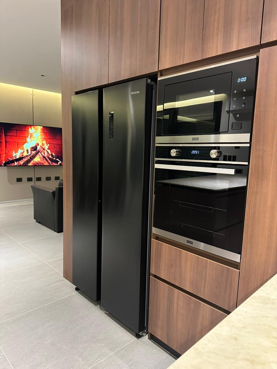 Horno Eléctrico SMART HYDRO + Microondas Con Grill + Anafe italiano