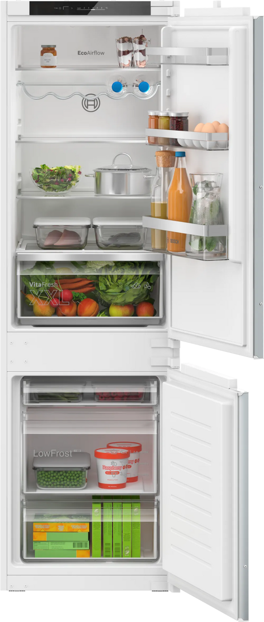Heladera integrable Bosch 177.2 x 54.1 cm Puerta deslizante KIV86VSE0