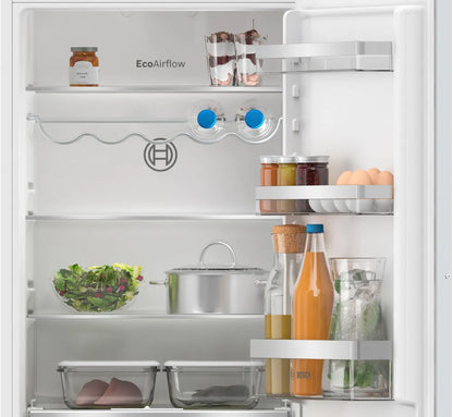 Heladera integrable Bosch 177.2 x 54.1 cm Puerta deslizante KIV86VSE0