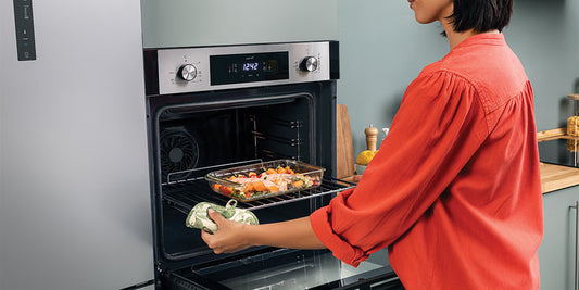 Combo Horno eléctrico Candy con Anafe Negro Samsung