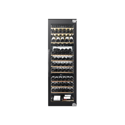Cava de vinos PANELABLE - Built In - Triple Temperatura para 71 botellas