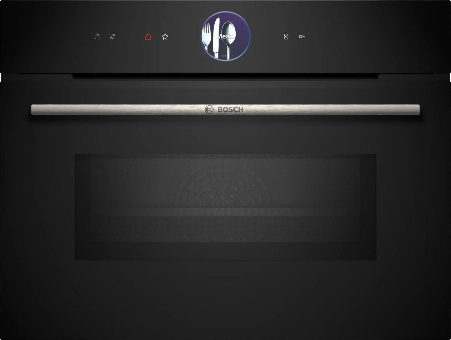 Horno Compacto Bosch CMG7761B1 Serie 8 vista frontal