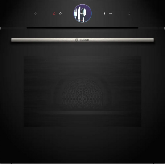 Horno empotrable Bosch HRG7361B1 Serie 8 con vapor y freidora de aire – 71 litros, pantalla táctil y Home Connect