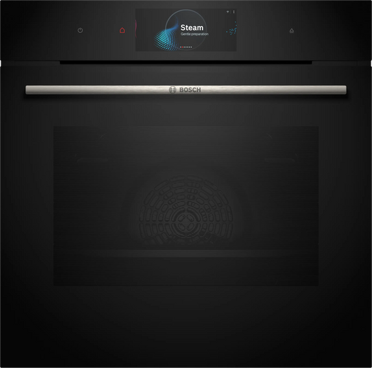 Horno Bosch HRG7784B1 Serie 8 con vapor negro