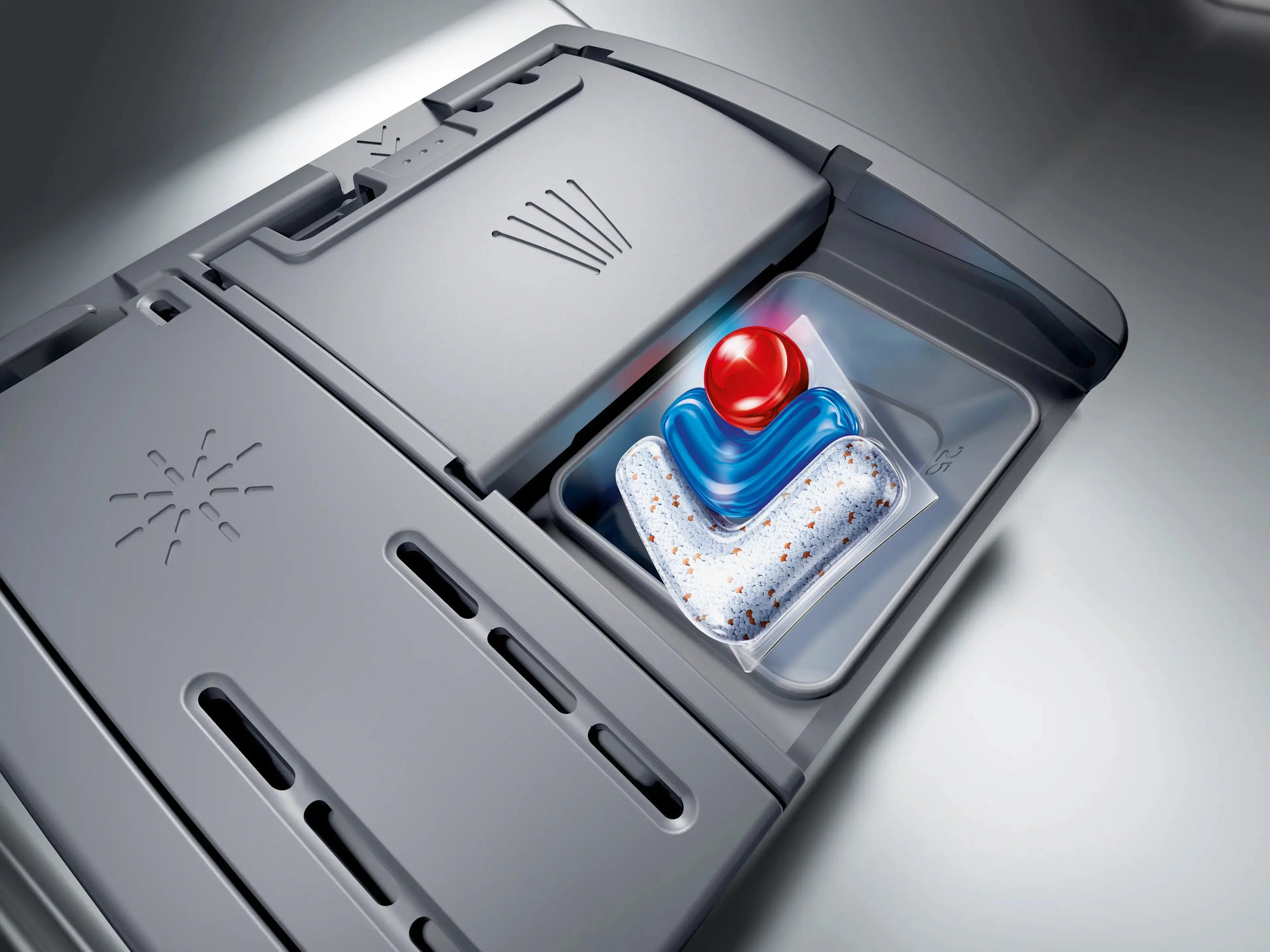 Bosch SMS6ZCI10E dispensador de detergente