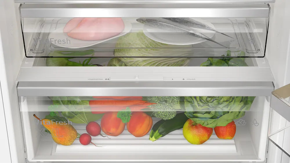 Heladera panelable bosch xxl 383 litros no frost puertas reversibles serie 4 kbn96vfe0