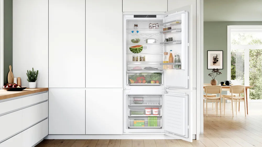 Heladera panelable bosch xxl 383 litros no frost puertas reversibles serie 4 kbn96vfe0