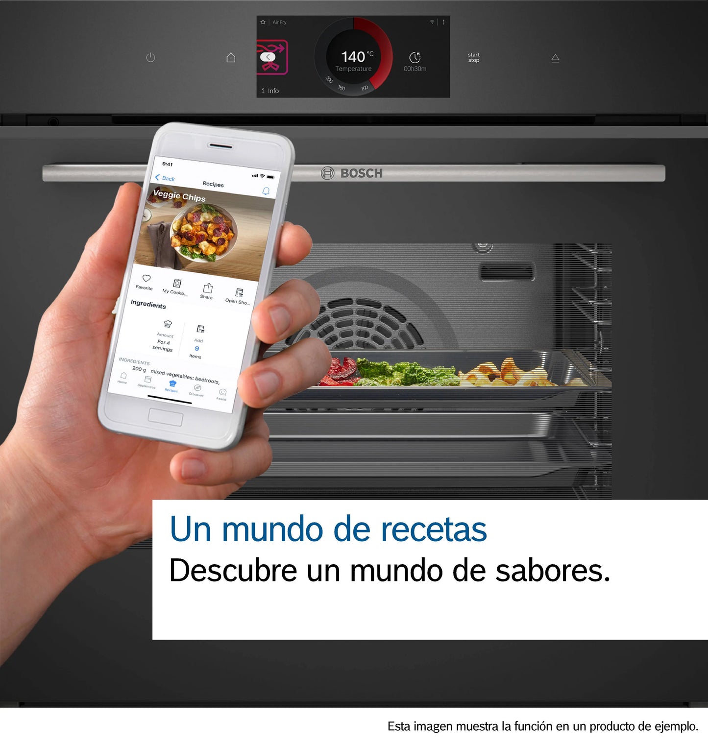 Bosch CMG7761B1 Recipe World con app Home Connect