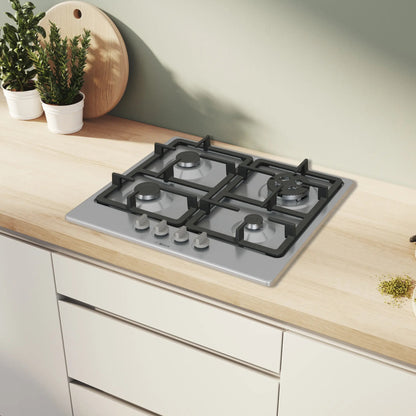 Anafe Bosch PGH6B5K90 vista lateral parrillas continuas