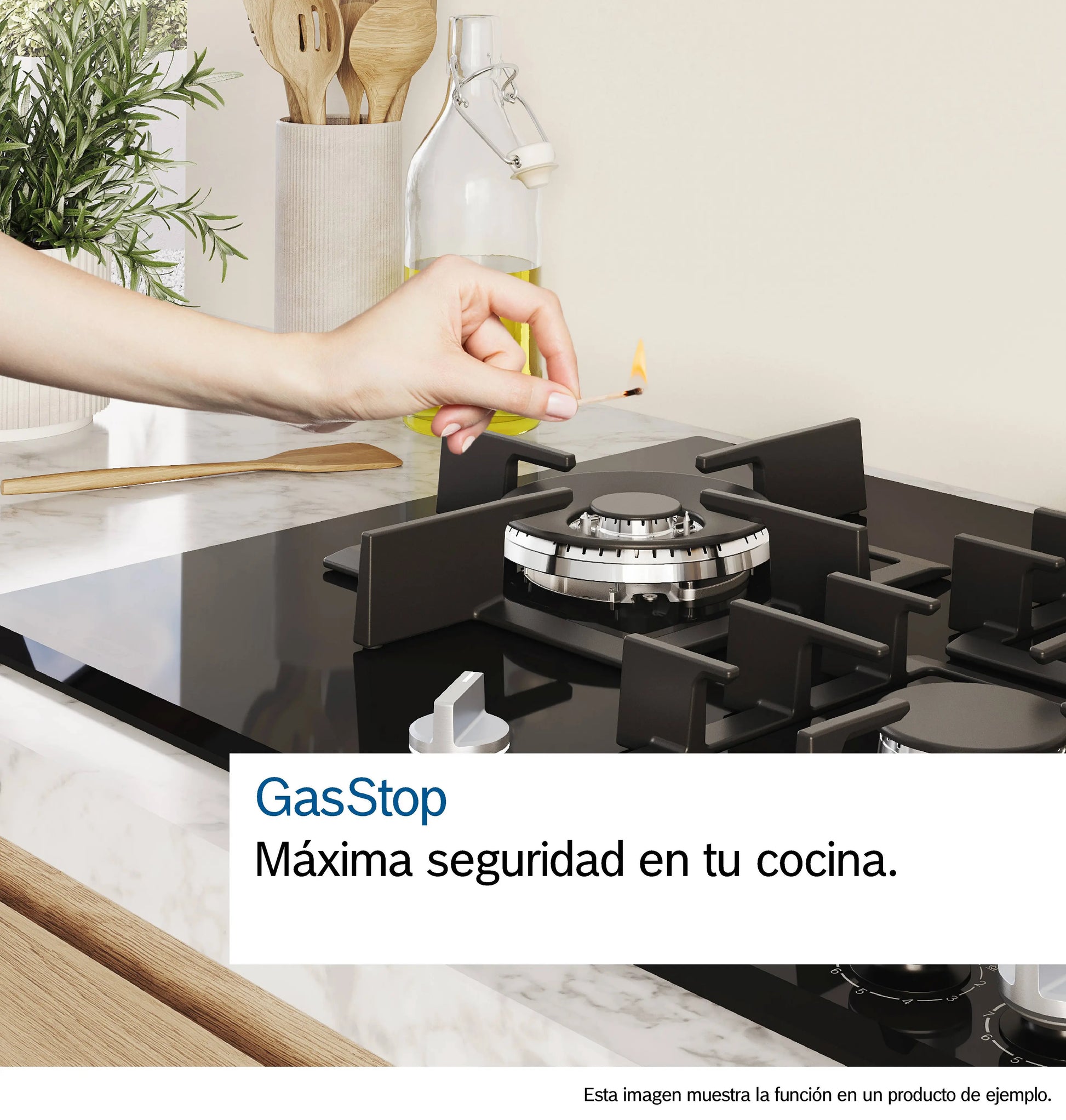 Corte de gas de seguridad