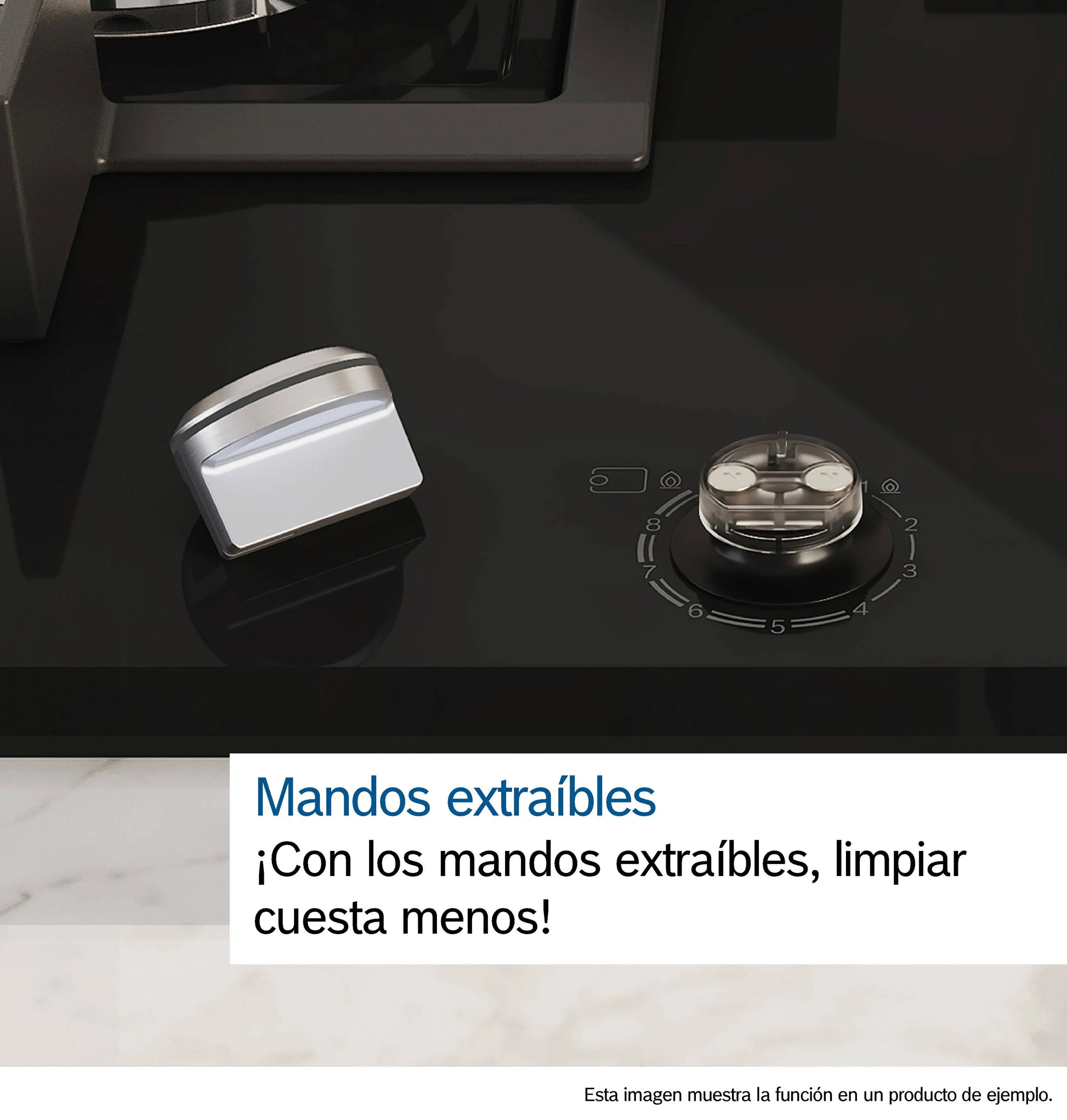 Perillas extraibles