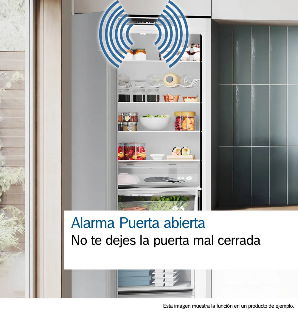 Heladera integrable Bosch 177.2 x 54.1 cm Puerta deslizante KIV86VSE0