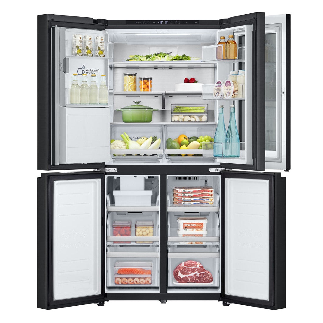 Heladera LG French Door Negra 418 InstaView
