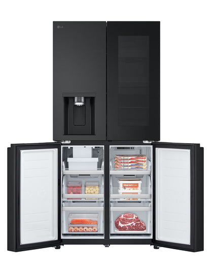Heladera LG French Door Negra 418 InstaView