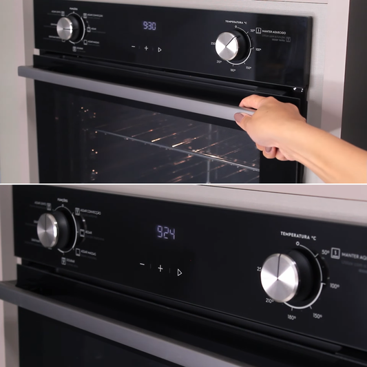 Combo horno a gas Electrolux con Anafe a gas Samsung 5 hornallas