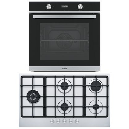 Horno Eléctrico SMART HYDRO Franke FSM 86 H XS con Anafe a Gas 5 hornallas