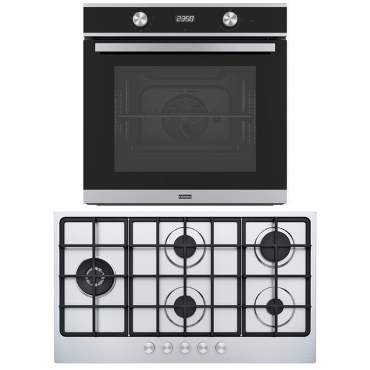 Horno Eléctrico SMART HYDRO Franke FSM 86 H XS con Anafe a Gas 5 hornallas