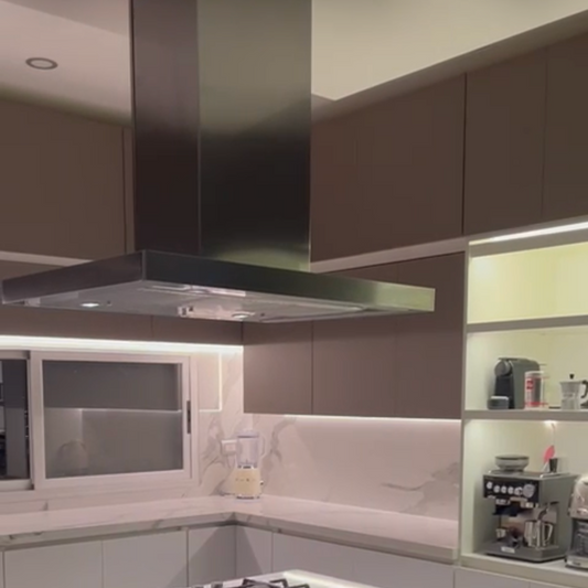 Extractor para isla de cocina Spar Franke Stilo  con motor potenciado 1040 m3/h
