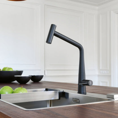 Combo Franke: Bacha Maris MRG610-72TL Negro + Grifo Icon Black Matt