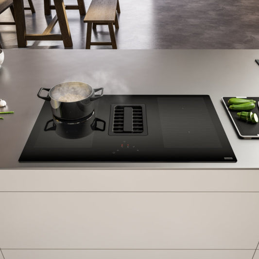Anafe Inducción con extractor de humos integrado Franke Italia