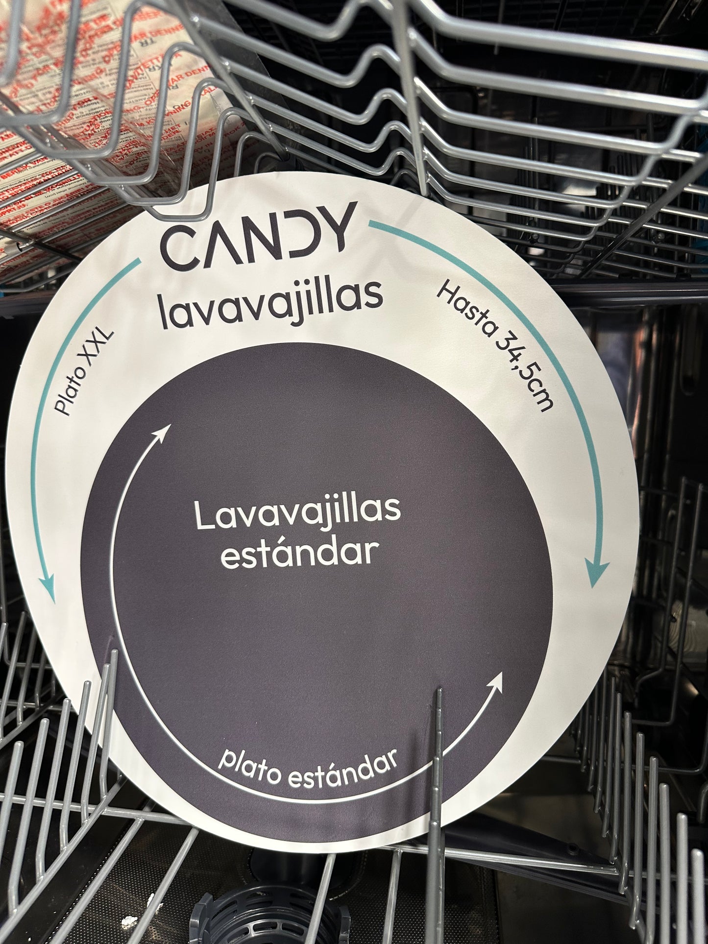 Lavavajilla Candy WIFI Acero Inverter A+ y la Mayor Capacidad 16 cubiertos