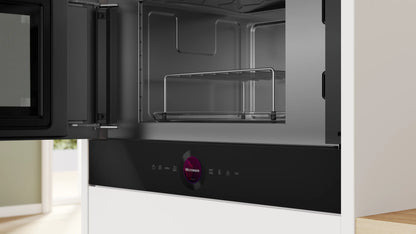 Bosch Serie 8 Microondas integrable con grill Negro